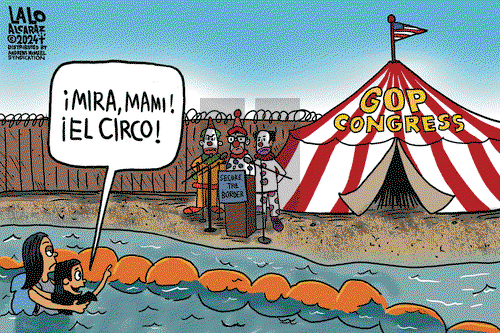 Lalo Alcaraz - Thursday January 11, 2024 Comic Strip