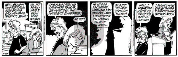 Doonesbury on Saturday November 30, 1996 Comic Strip