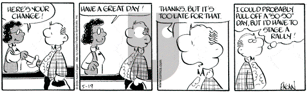 Drabble on Thursday May 19, 2005 Comic Strip