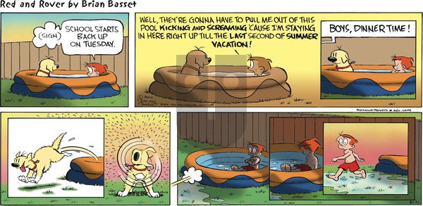 Red and Rover on Sunday August 31, 2014 Comic Strip
