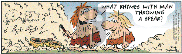 Frank and Ernest on Tuesday December 4, 2007 Comic Strip