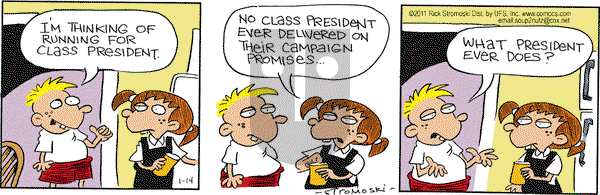 Soup to Nutz - Old on Friday January 14, 2011 Comic Strip