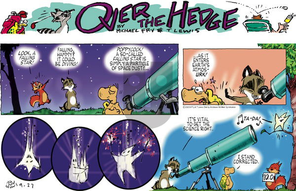 Over the Hedge on Sunday September 27, 2020 Comic Strip