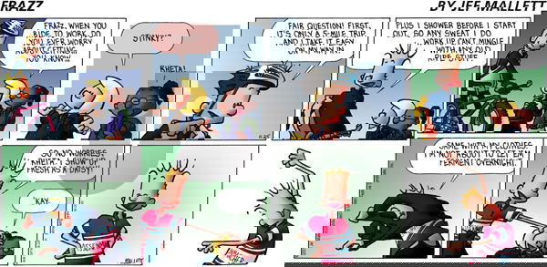 Frazz on Sunday November 25, 2001 Comic Strip