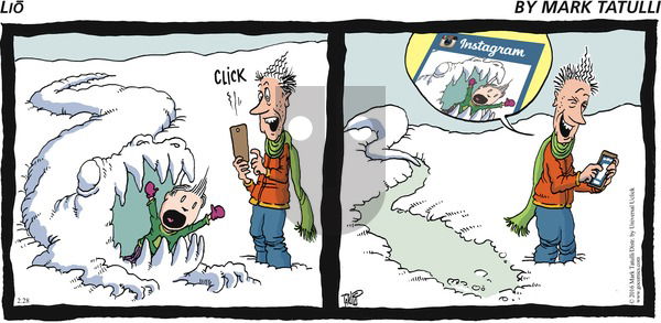 Lio on Sunday February 28, 2016 Comic Strip