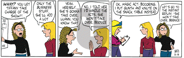 Luann on Wednesday April 19, 2006 Comic Strip