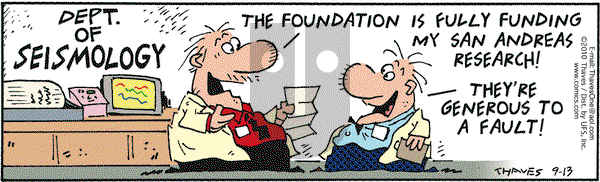 Frank and Ernest on Monday September 13, 2010 Comic Strip