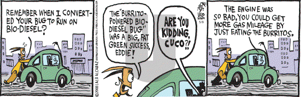 La Cucaracha on Thursday May 8, 2008 Comic Strip