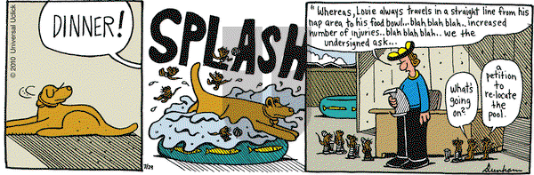 Overboard on Thursday July 29, 2010 Comic Strip