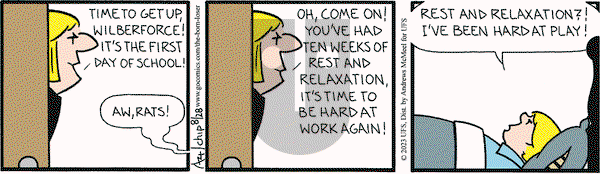 The Born Loser on Monday August 28, 2023 Comic Strip