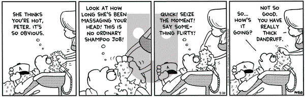 FoxTrot on Wednesday February 20, 2002 Comic Strip