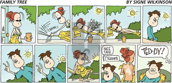 Family Tree on Sunday July 19, 2009 Comic Strip