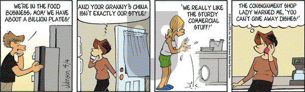 Arlo and Janis on Wednesday April 4, 2018 Comic Strip
