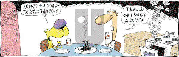 The Duplex on Thursday November 27, 2014 Comic Strip