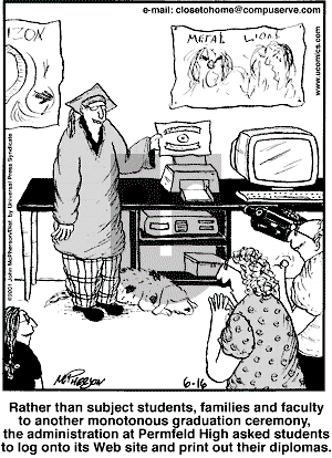 Close to Home - Saturday June 16, 2001 Comic Strip