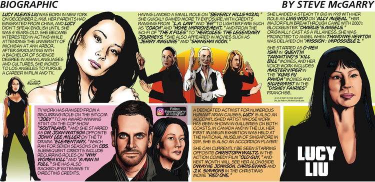 Biographic on Sunday October 13, 2024 Comic Strip