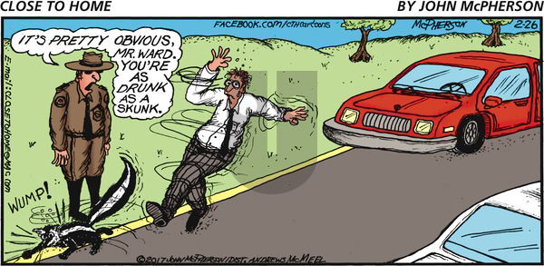 Close to Home on Sunday February 26, 2017 Comic Strip