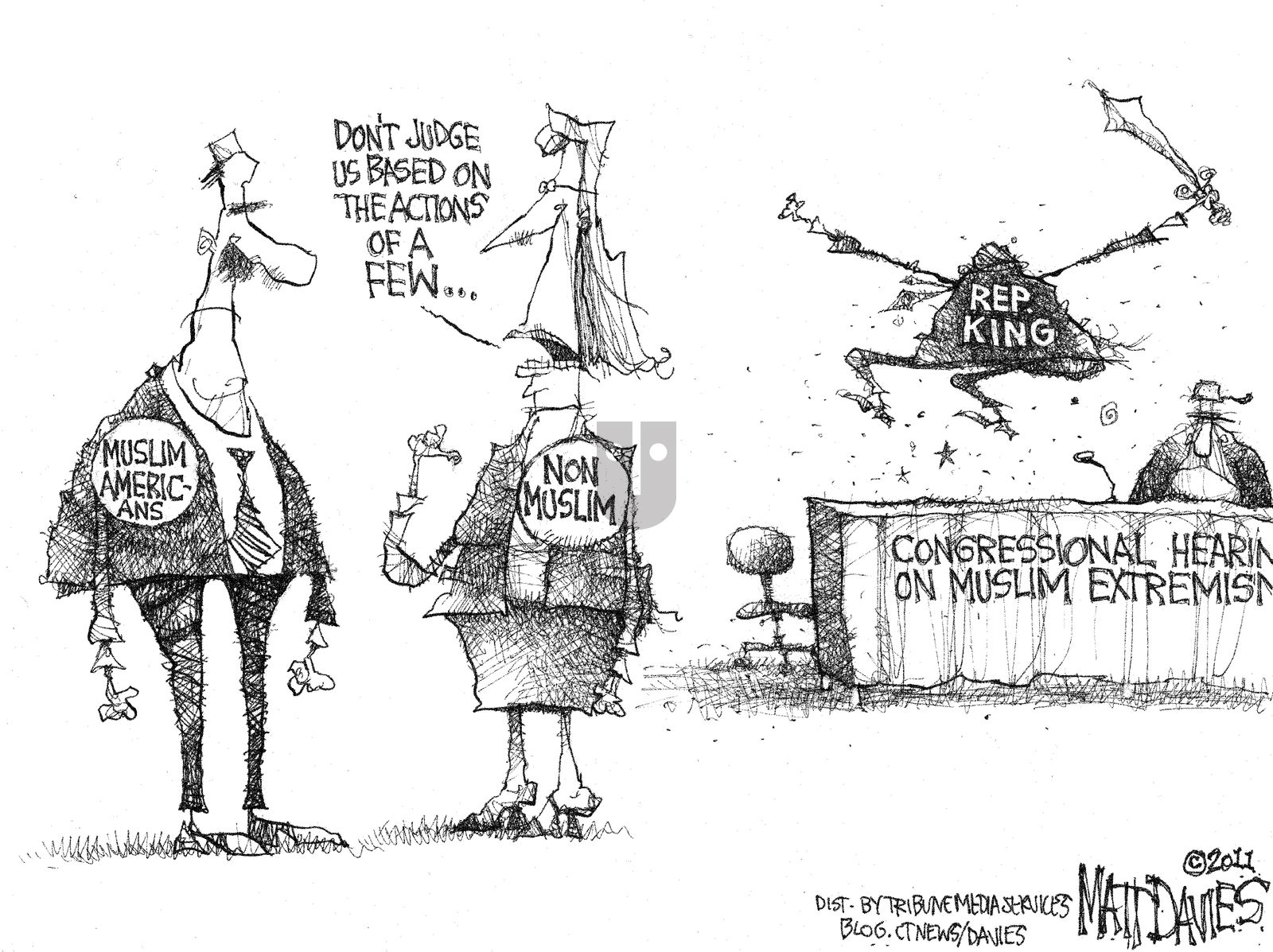 Matt Davies - Wednesday March 9, 2011 Comic Strip
