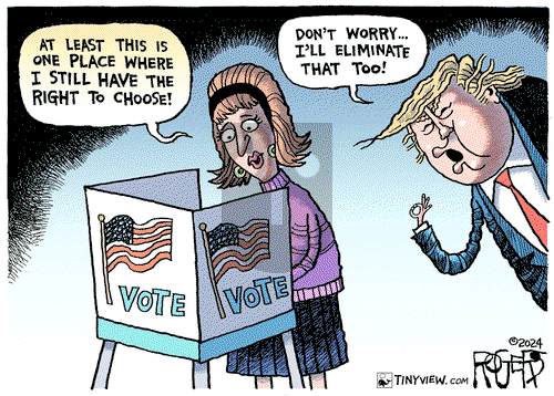 Rob Rogers - Friday November 1, 2024 Comic Strip