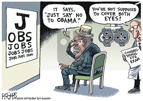 Rob Rogers on Tuesday October 25, 2011 Comic Strip