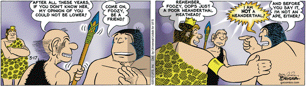 Alley Oop on Saturday March 17, 2012 Comic Strip