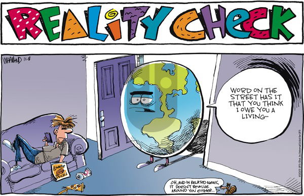 Reality Check on Sunday November 8, 2015 Comic Strip