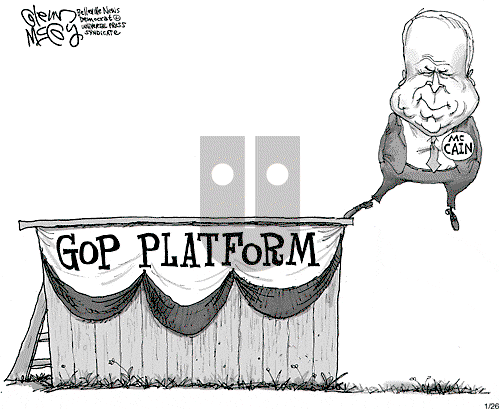 Glenn McCoy on Saturday January 26, 2008 Comic Strip