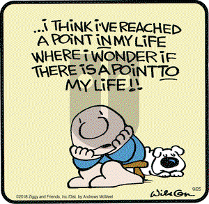 Ziggy on Tuesday September 25, 2018 Comic Strip