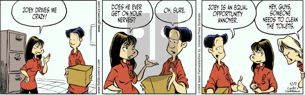 Baldo on Friday October 17, 2008 Comic Strip