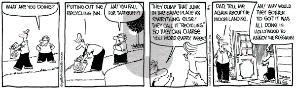 The Buckets on Monday August 4, 2003 Comic Strip