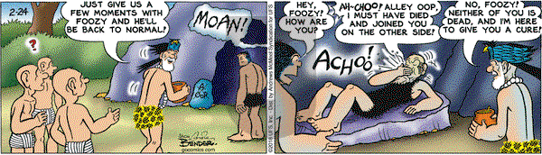 Alley Oop on Saturday February 24, 2018 Comic Strip
