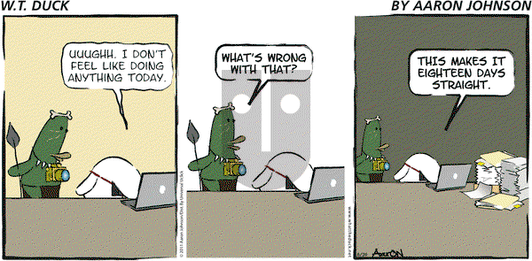 W.T. Duck on Saturday December 9, 2023 Comic Strip