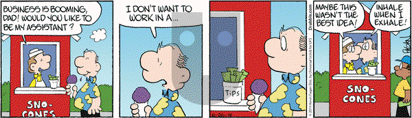 Drabble on Thursday June 26, 2014 Comic Strip