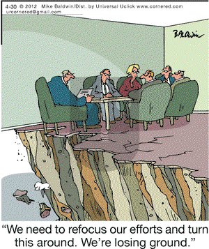 Cornered on Monday April 30, 2012 Comic Strip