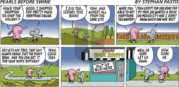Pearls Before Swine - Sunday January 14, 2018 Comic Strip