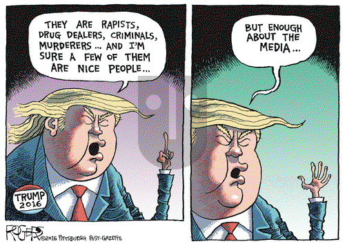 Rob Rogers on Friday June 3, 2016 Comic Strip