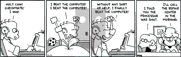 FoxTrot on Saturday March 17, 2001 Comic Strip