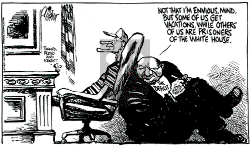 Pat Oliphant on Tuesday September 4, 1990 Comic Strip