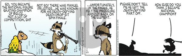 Over the Hedge on Thursday January 17, 2013 Comic Strip