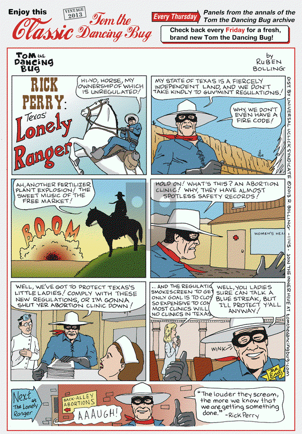 Tom the Dancing Bug on Thursday January 2, 2020 Comic Strip