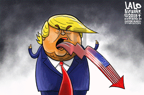 Lalo Alcaraz on Wednesday February 7, 2018 Comic Strip