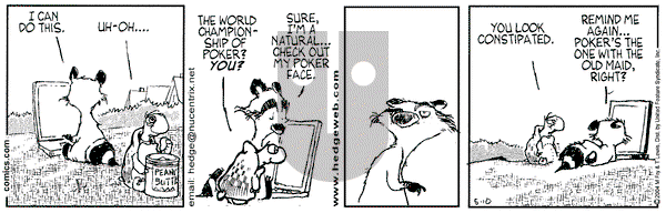 Over the Hedge on Monday May 10, 2004 Comic Strip