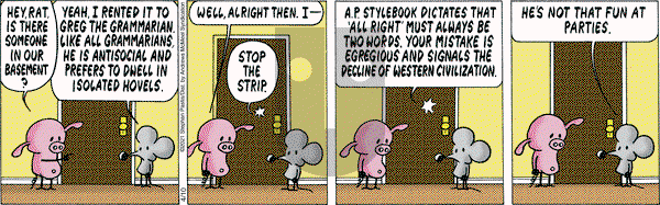Pearls Before Swine - Saturday April 10, 2021 Comic Strip