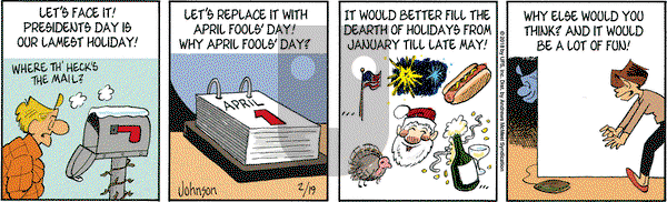 Arlo and Janis on Monday February 19, 2018 Comic Strip