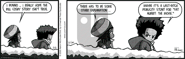 The Boondocks on Saturday September 8, 2012 Comic Strip