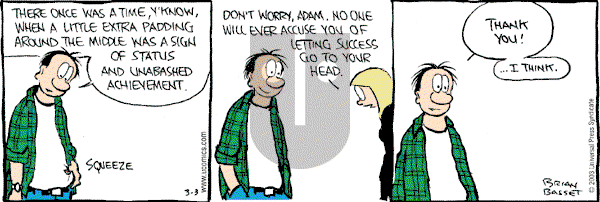 Adam@Home on Monday March 3, 2003 Comic Strip