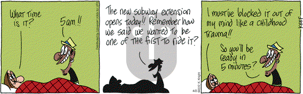 The Knight Life on Monday April 2, 2012 Comic Strip
