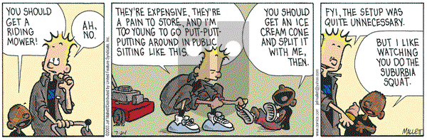 Frazz on Thursday July 24, 2003 Comic Strip