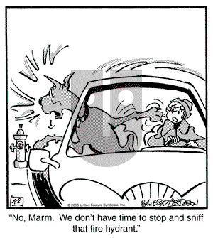 Marmaduke on Saturday April 2, 2005 Comic Strip