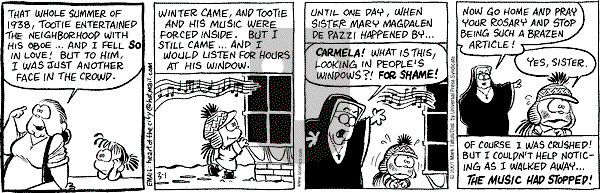 Heart of the City on Thursday March 1, 2001 Comic Strip